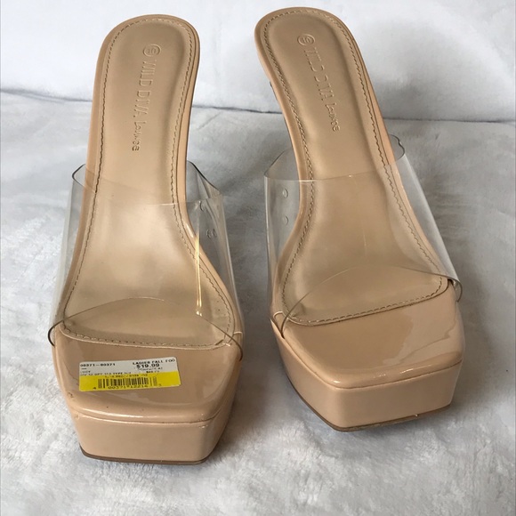 Wild Diva Lounge Nude Stilettos - Picture 2 of 6